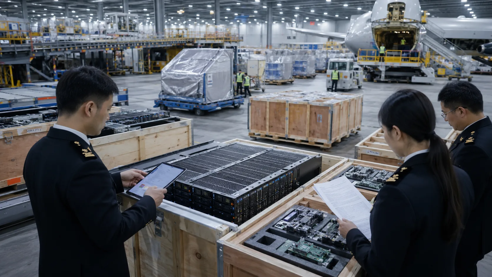 美调查Apex Logistics涉走私Nvidia芯片,运输代码与出口管制成核查重点