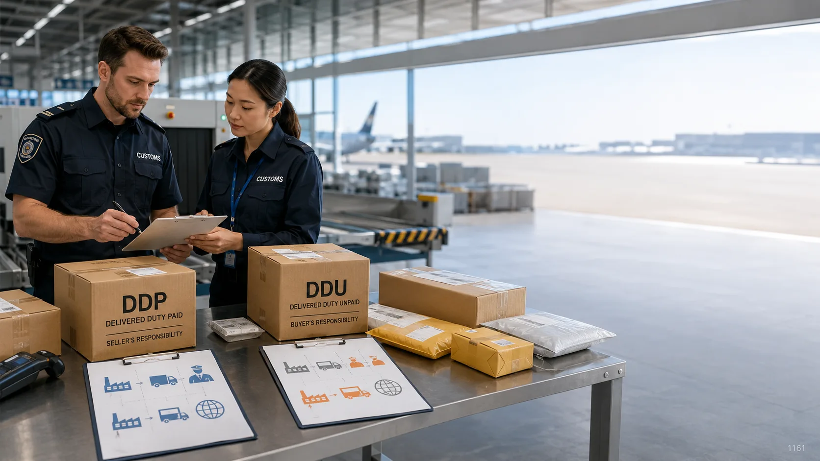 跨境寄递选DDP还是DDU:清关责任划分指南