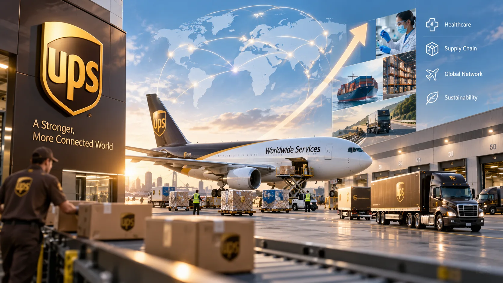 UPS重组运营架构转向综合物流，新设全球运营官与国内首席官